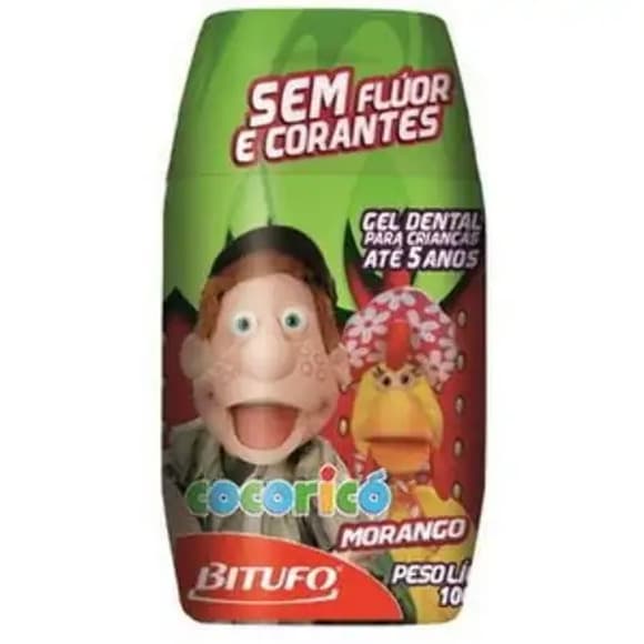 GEL DENT INF BITUFO COCORICO C/FLUOR 90G