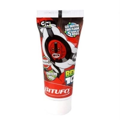 GEL DENT INF BITUFO BEN 10  MORANGO 90G