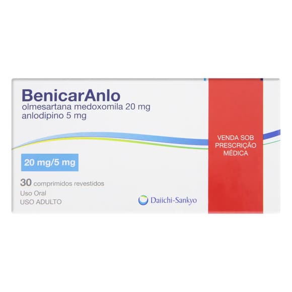 BENICARANLO 20+5MG CX 30CPR