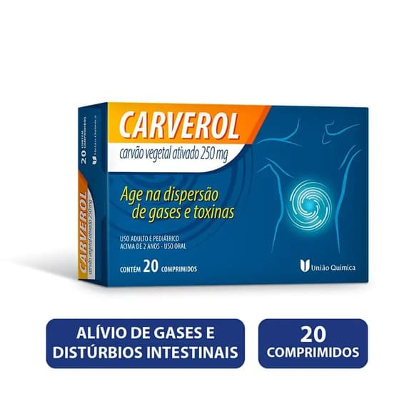 CARVEROL 250MG CT 20COMP
