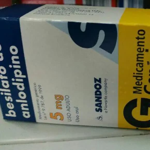 BESILATO ANLODI GEN)5MG 3BL/10C
