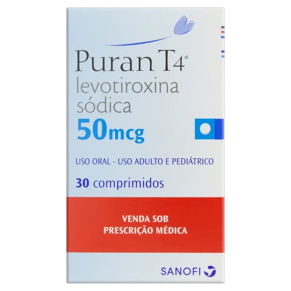 PURAN T4 50MCG CX/30CPR