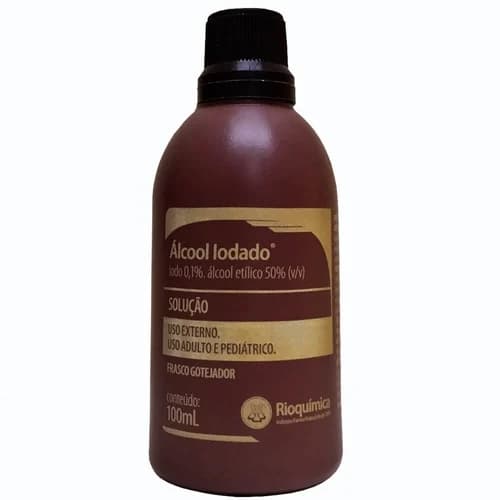 ALCOOL IODADO 0,1 AL MOTOLIA TWIST OFF 10