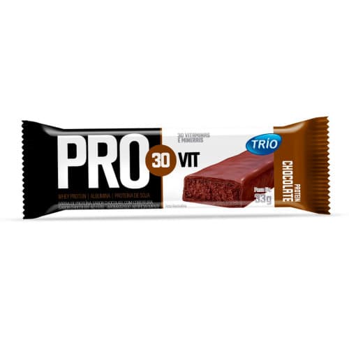 BARRA PROT 30 VIT TRIO CHOCOLATE