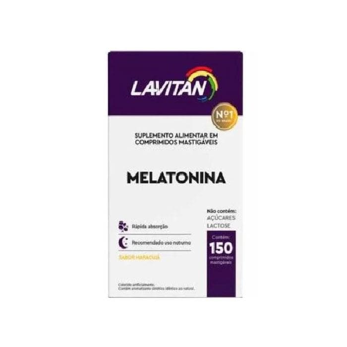 LAVITAN MELATONINA 0,21MG CP PT 150 MAR