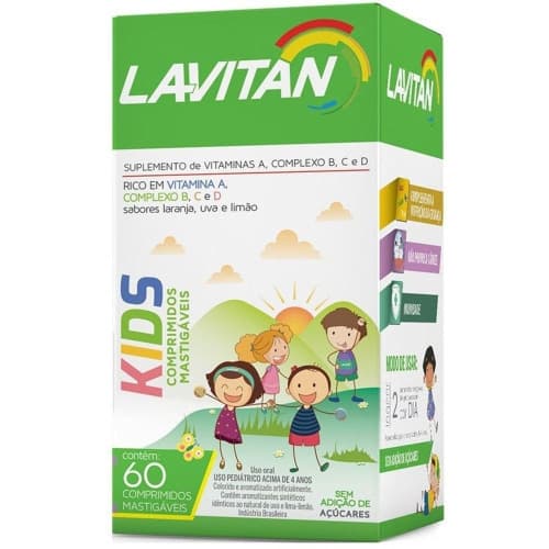 LAVITAN INFANTIL C/60 COMP MASTIGAVEI
