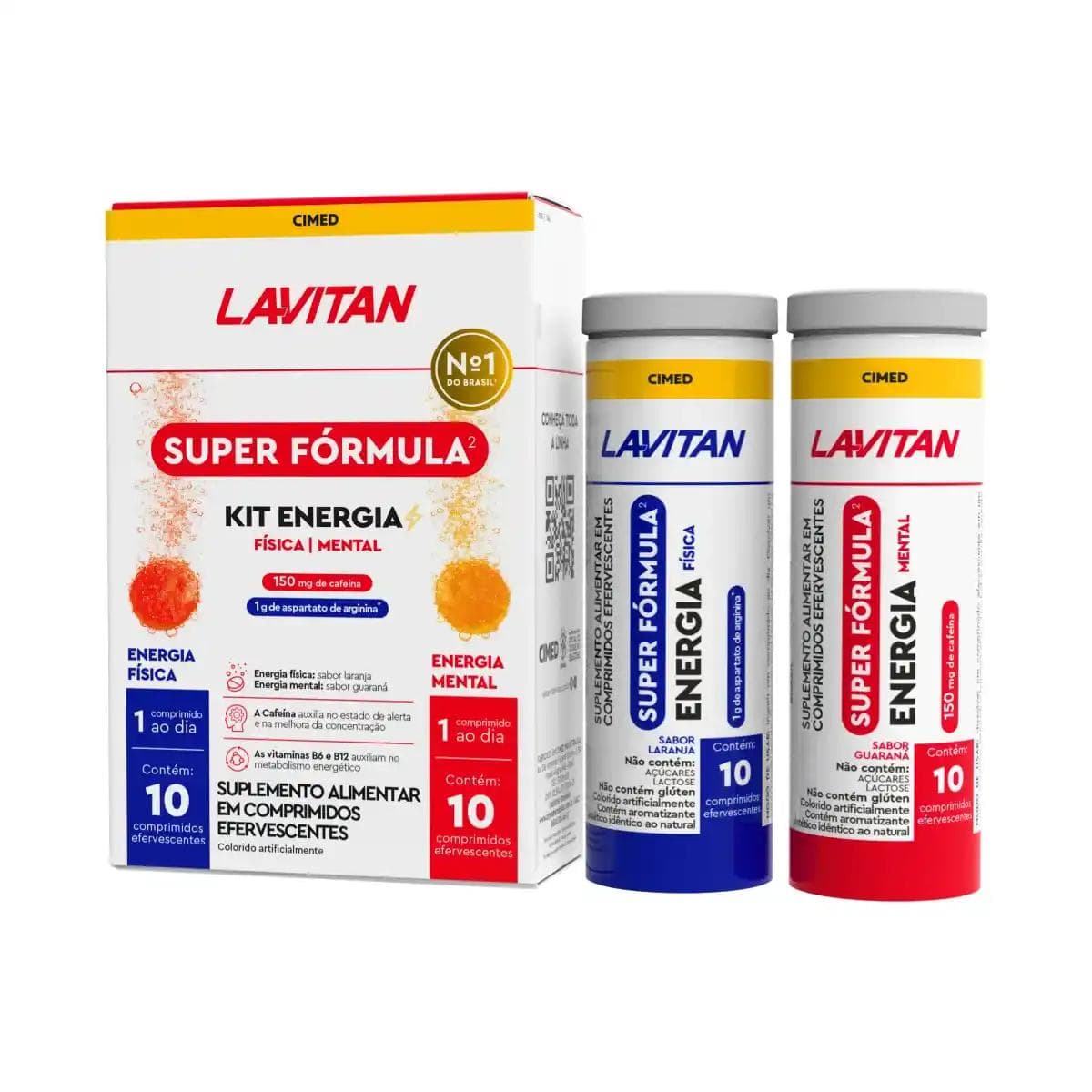 LAVITAN KIT ENERGIA FIS/MENTAL 10+10 EFE