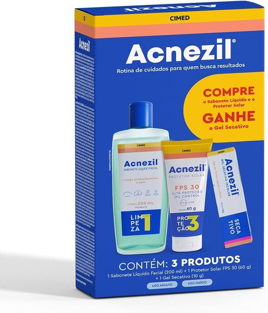 ACNEZIL KIT  SAB PROT GEL SEC