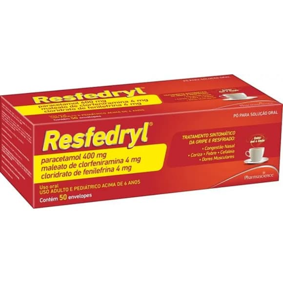RESFEDRYL 50 SACH 5G R (MEL E LIMAO)