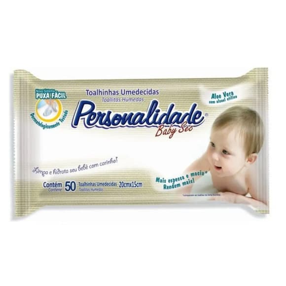 TOALHAS UMED. PERSON C/50 UN BABY SEC