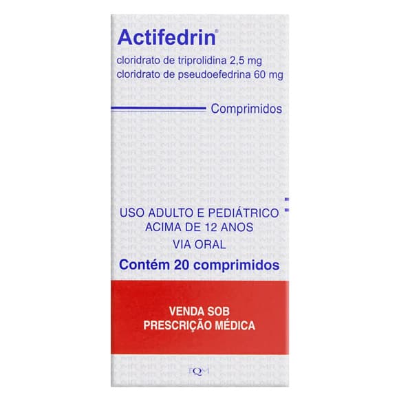 ACTIFEDRIN CX/20COMP