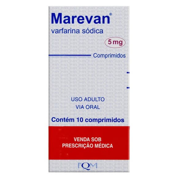 MAREVAN 5MG CX/10CPR