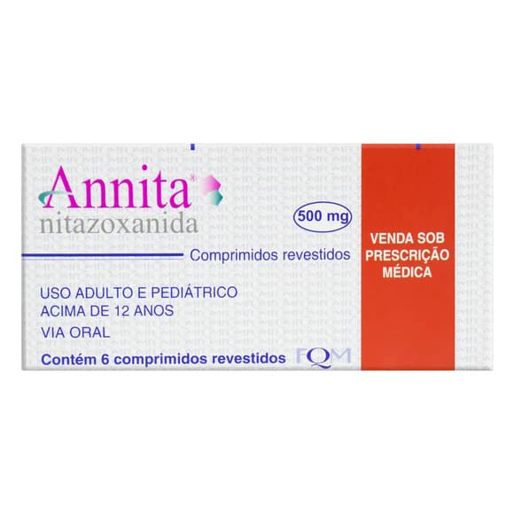 ANNITA 500MG CX 6 COMP