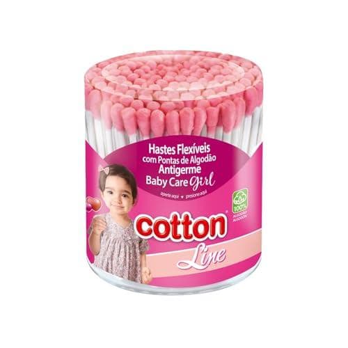 HASTES COTTON LINE BABY FLEXIVEL ROSA