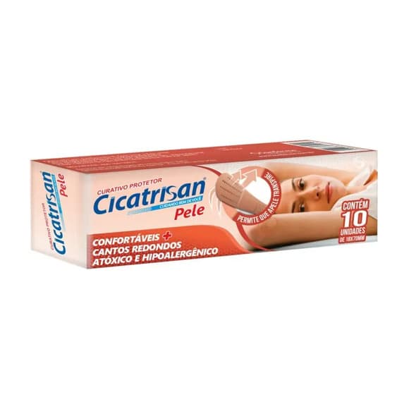 CURATIVO CICATRISAN C/10 BEGE