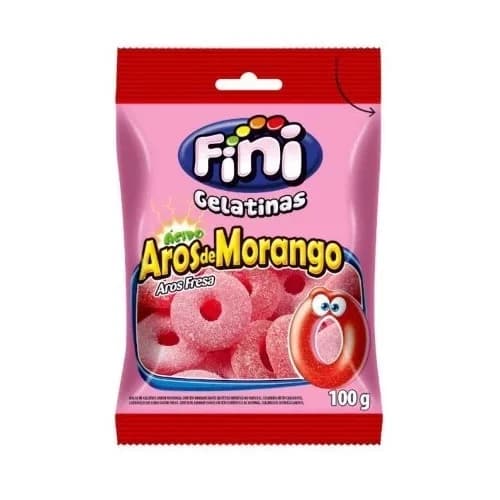FINI AROS MORANGO  80GR