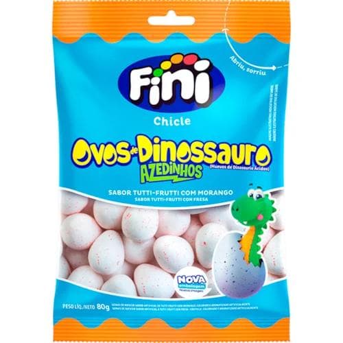 BALA NATURAL SWEETS OVOS DINOSSAUROS