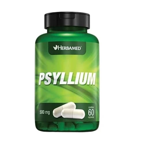 PSYLLIUM 500MG 60CAP S HERBAMED