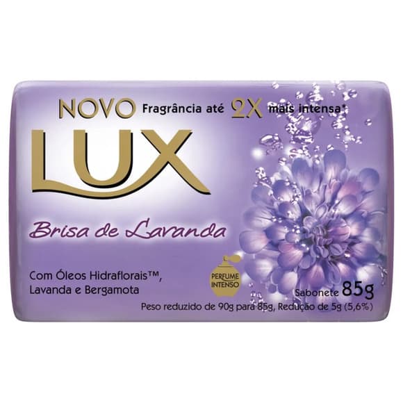 SAB LUX SUAVE FLORES SURPRESA 90G