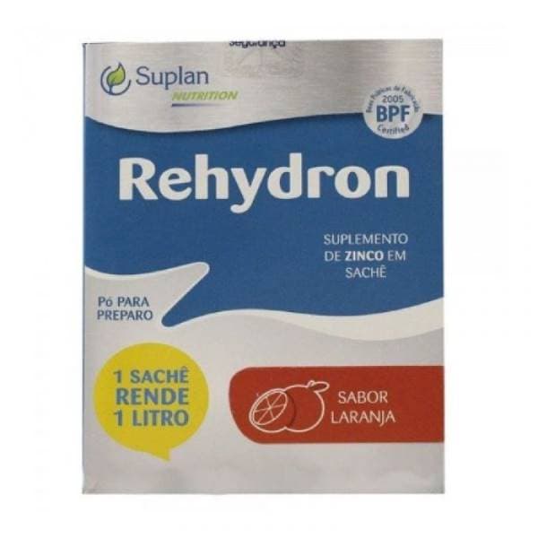 REHYDRON LARANJA C/4 SACHE