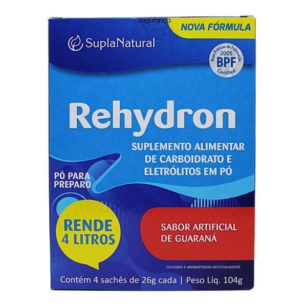 REHYDRON GUARANA  C/4 SACHE