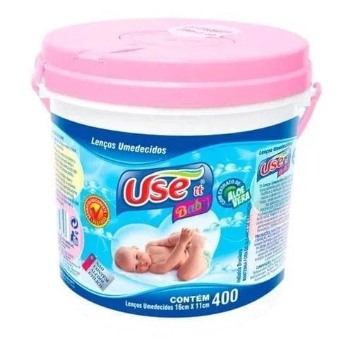 LENCO UMED TOP CLEAN TURQUESA BALDE C/400