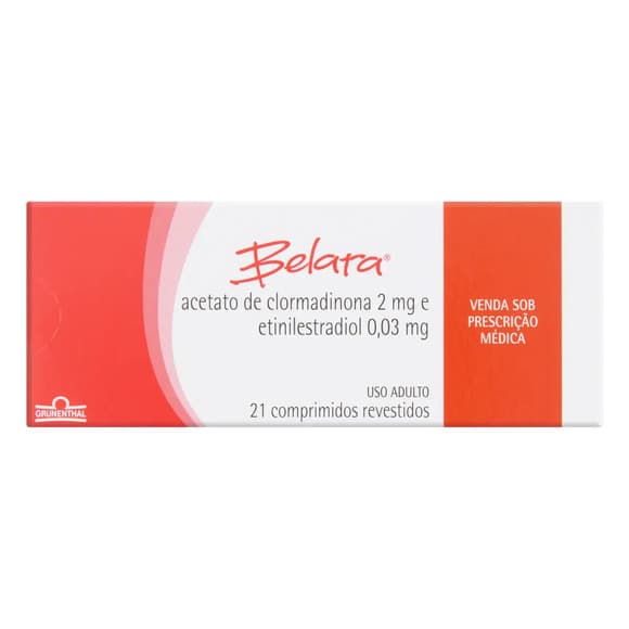 BELARA 2+0,03MG 21CPR