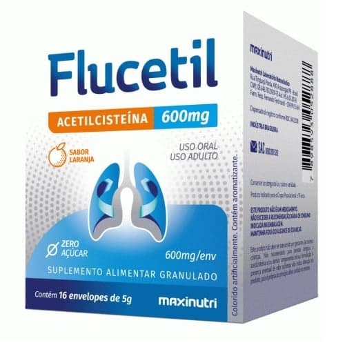 FLUCETIL 600MG C/16 SACHE 5G S/LARA