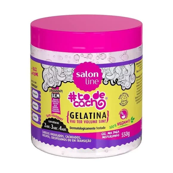 SALON LINE GELATINA TODECACHOS BABO 550G