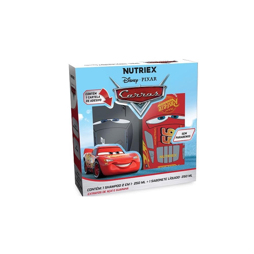 KIT NUTRIEX CARROS SH+SAB LIQ 250M