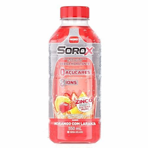 SOROX 550ML  MORANGO COM LARANJA