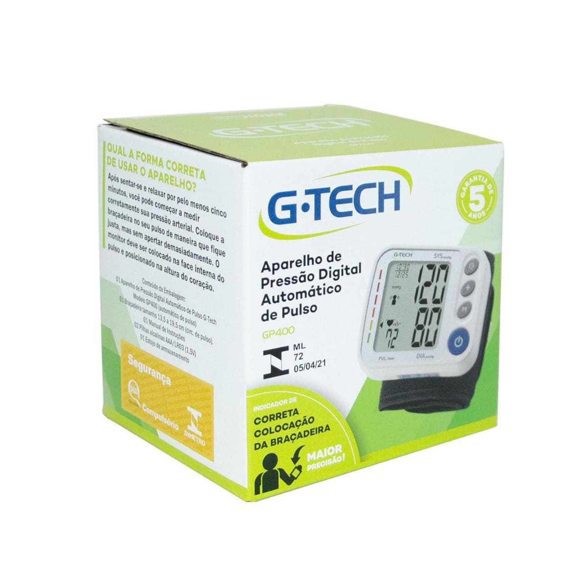 APARELHO DE PRESSAO  DIGITAL G-TECH