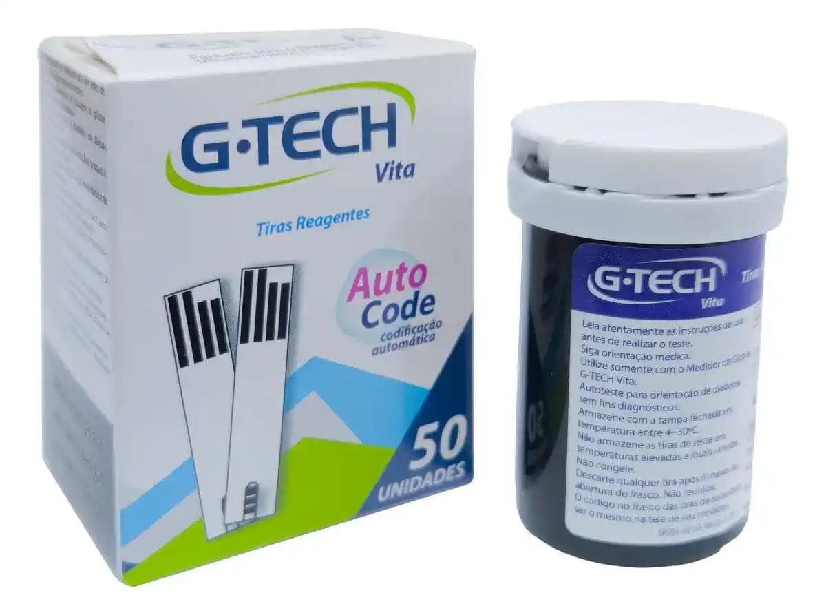 TIRAS REAGENTES G-TECH VITA 50 UNIDA