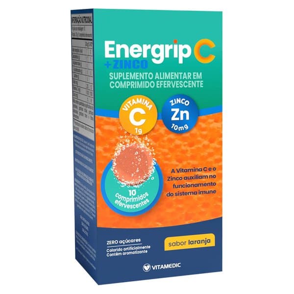 ENERGRIP C + ZINCO C/30 COMP EFERVECENT