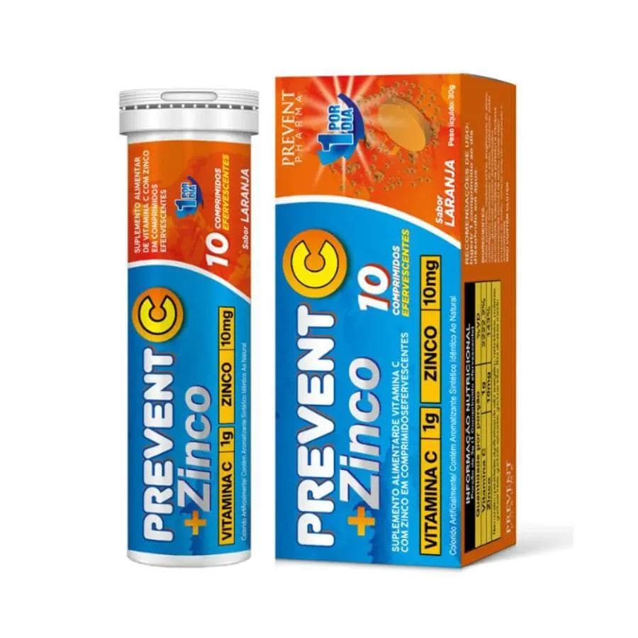 PREVENT C ZINCO  10CP EFERVECENTE