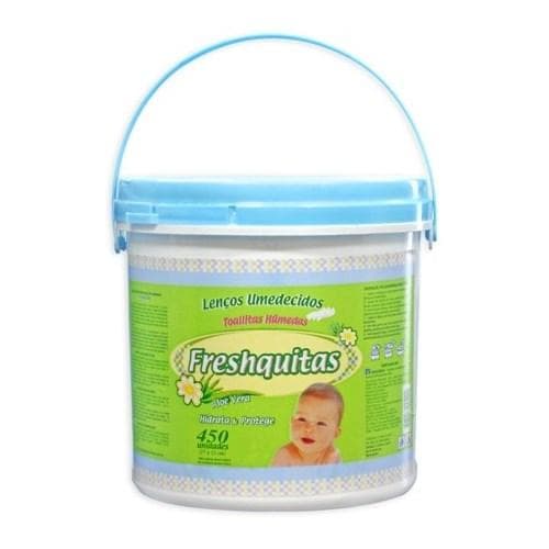 LENCO UMED FRESHQUIT AZUL 450 UNID
