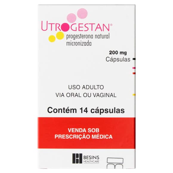 UTROGESTAN 200MG 1BL 14CAP