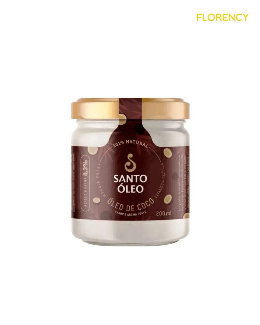 OLEO DE COCO 200ML SANTO OLEO