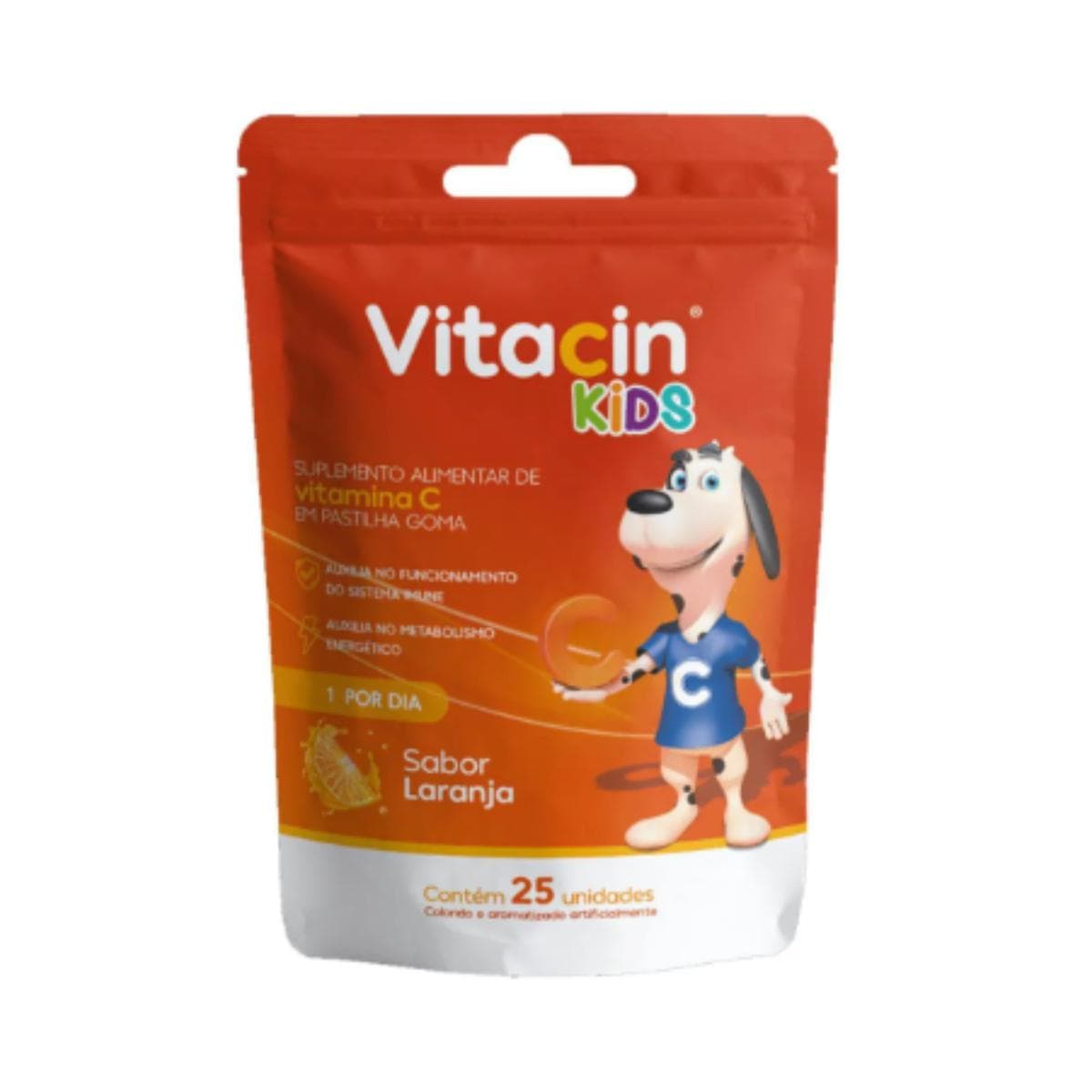 VITACIN KIDS LARANJA  30MG 25 GOMAS GEOLA