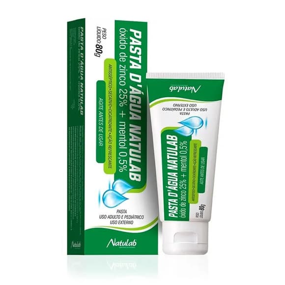 PASTA D AGUA NATULAB 80G