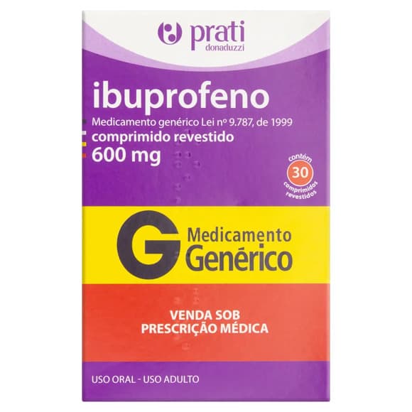 IBUPROFENO(GEN) 600MG 30CP REV