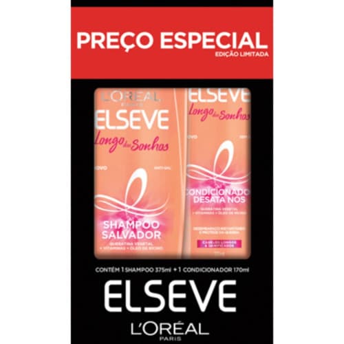 KIT ELSEVE SH+COND  LONGO DOS SONHOS