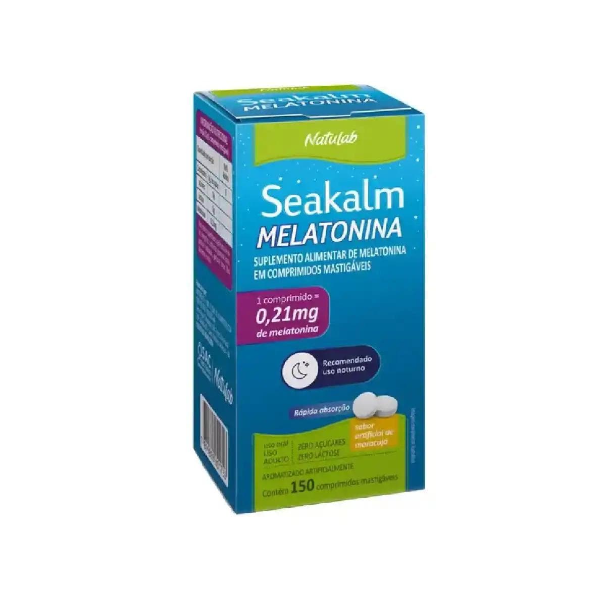 SEAKALM MELATONINA  0,21MG 150 COMPRIMID