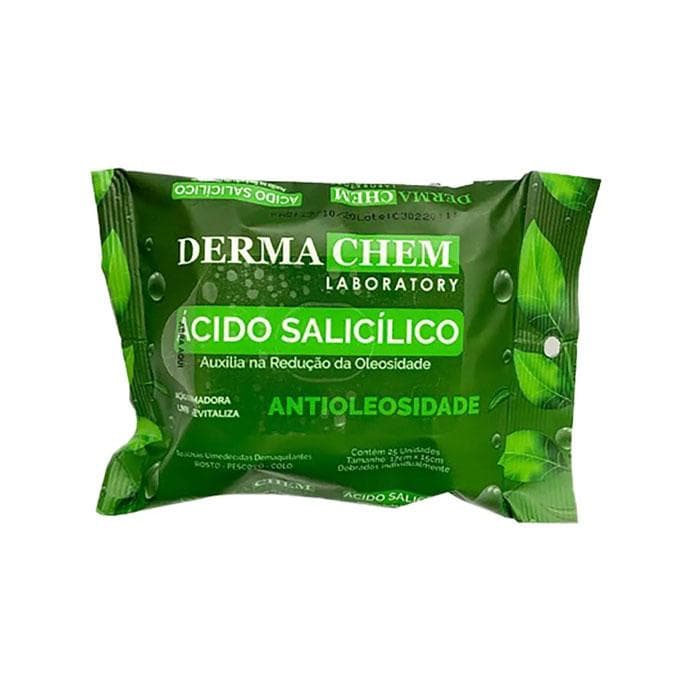 LENCO DEMAQUILANTE DERMACHEM C/25UN ANT