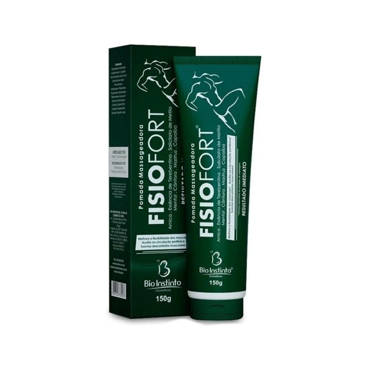 FISIOFORT POMADA MASSAGEAD TUBO 150GR