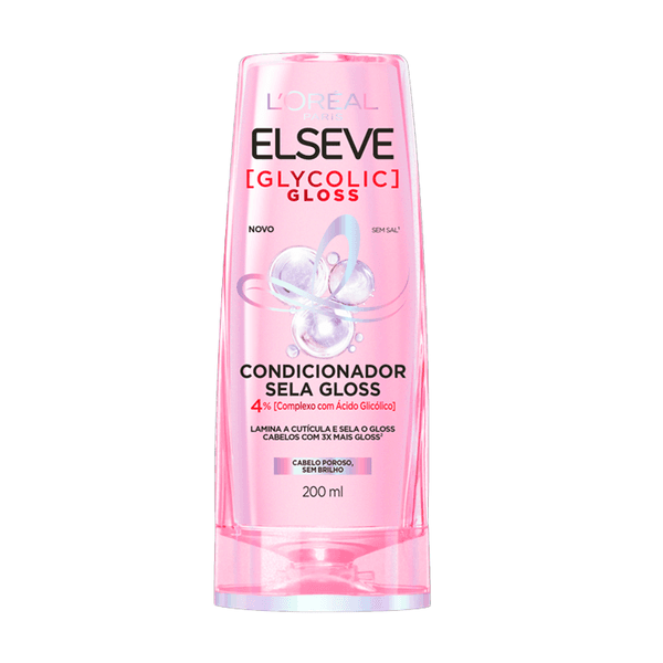 COND ELSEVE GLYCOLIC GLOSS 200 ML P LORE
