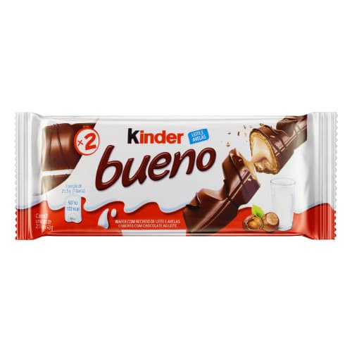 KINDER BUENO  2 BARRAS 21,5G