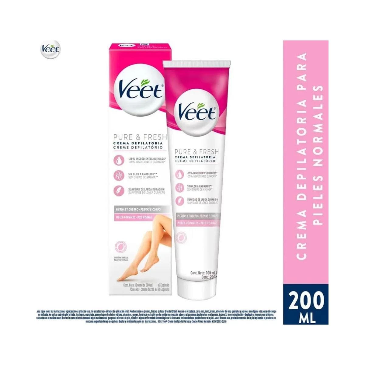 CREME DEPILATORIO VEET  PELE NORMAL  200ML