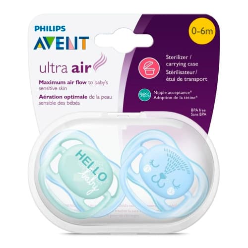 CHUPETA KIT C/2 AVENT ULTRA