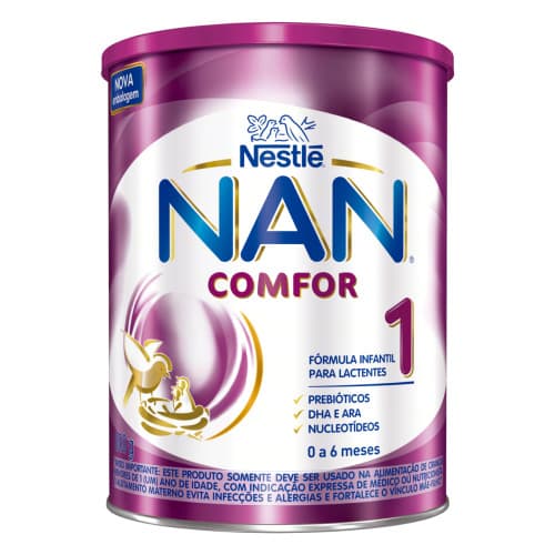 LEITE NAN 1 COMFORT 800G 0 A 6 MESES